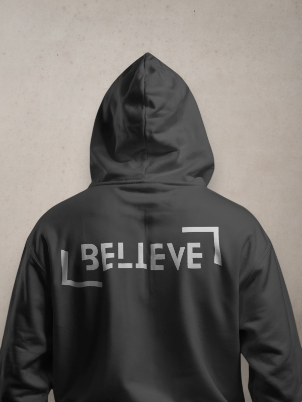 Hoodie Motive Back - Graphite
